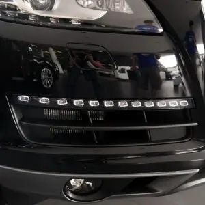 Front Lower Bumper Fog Light Grille Grill Cover For Audi Q7 06-15