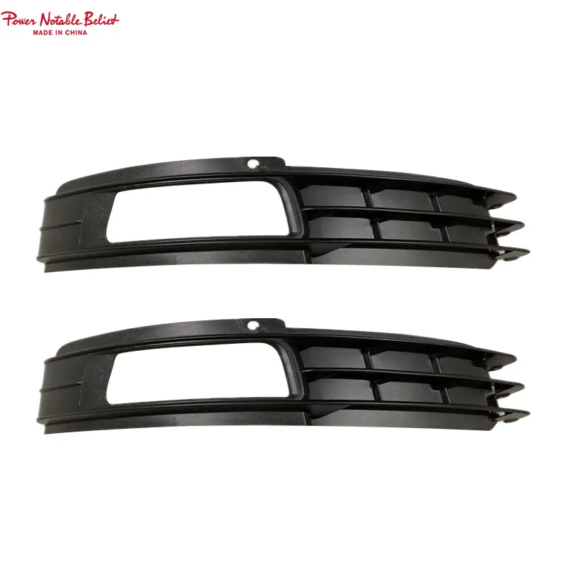 HONEYCOMB Front Bumper Fog Light Lamp Grille Cover For Audi A6 C6 S-Line 09-11