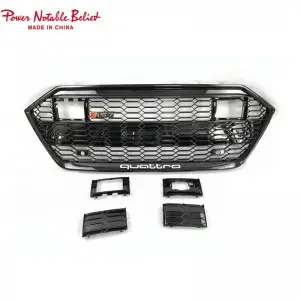 RS7 hood grill for Audi A7 S7 C8 with ACC front bumper center grill
