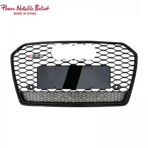 C7 PA RS6 front bumper grill for Audi A6 S6 C7.5 quattro grille