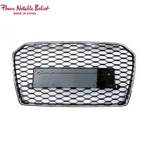 C7 PA RS6 front bumper grill for Audi A6 S6 C7.5 quattro grille