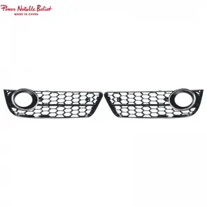Honeycomb fog lamp grill for Audi A5 B8 S-line S5 09-11