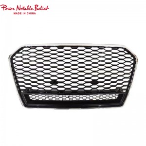 C7 PA RS6 front bumper grill for Audi A6 S6 C7.5 quattro grille