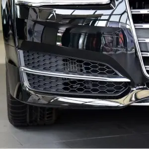 Fog Light Grill For Audi S-line A8 D4 PA 15-18 Fog Lamp Grill Racing