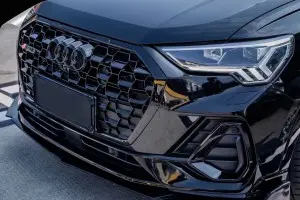 RSQ3 SQ3 style grille for Audi Q3 SQ3 honeycomb front grill 2020-2023