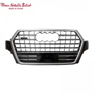 RSQ7 SQ7 radiator honeycomb grill for Audi Q7 SQ7 2016-2019 front bumper grille