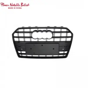 C7 PA RS6 front bumper grill for Audi A6 S6 C7.5 quattro grille