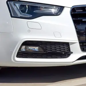 Audi fog light grill for Audi A5 B8.5 Sline or S5 honeycomb style fog lamp cover 12-16