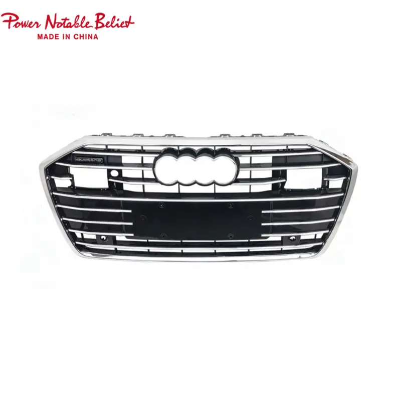 RS6 front bumper grille for audi A6 A6L S6 C8 honeycomb grill Featured Image