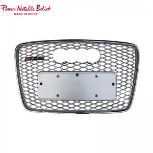 RSQ7 SQ7 front bumper grill for Audi Q7 SQ7 2006-2015 radiator honeycomb mesh grille