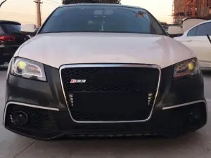 RS3 Auto Body kit For Audi A3 S3 8P bumper with grill front lip Sedan Hatchback