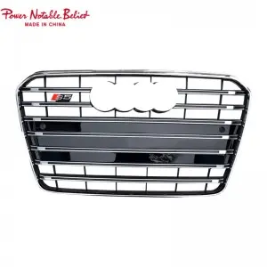 RS5 style front bumper grill for Audi A5 S5 B8.5 honeycomb grill RS frame quattro
