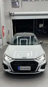 S3 RS3 style car grille for Audi A3 S3 8Y front hood grille with bracket