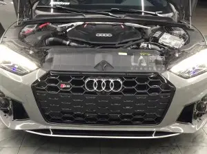 RS5 Front Bumper Grille For Audi A5 S5 B9PA Hood Front Bumper Grill