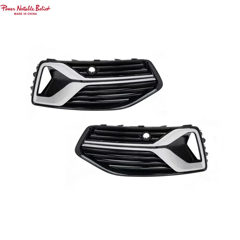 Front Bumper Fog Light Lamp Grill cover Grille for Audi A6 C8 C8PA 20-25 (1)