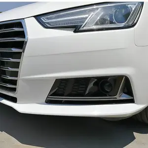 S4 honeycomb Fog lamp grill for Audi A4 With ACC Holes 17-19