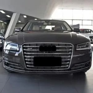 Fog Light Grill For Audi S-line A8 D4 PA 15-18 Fog Lamp Grill Racing