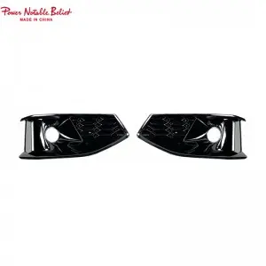 RS4 fog light grill for Audi A4 Original Sline car ABS honeycomb fog grille 20-23