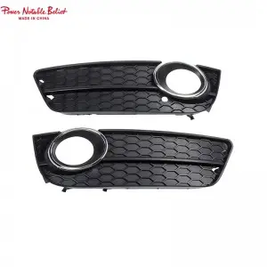 Honeycomb fog lamp grill for Audi A5 B8 S-line S5 09-11